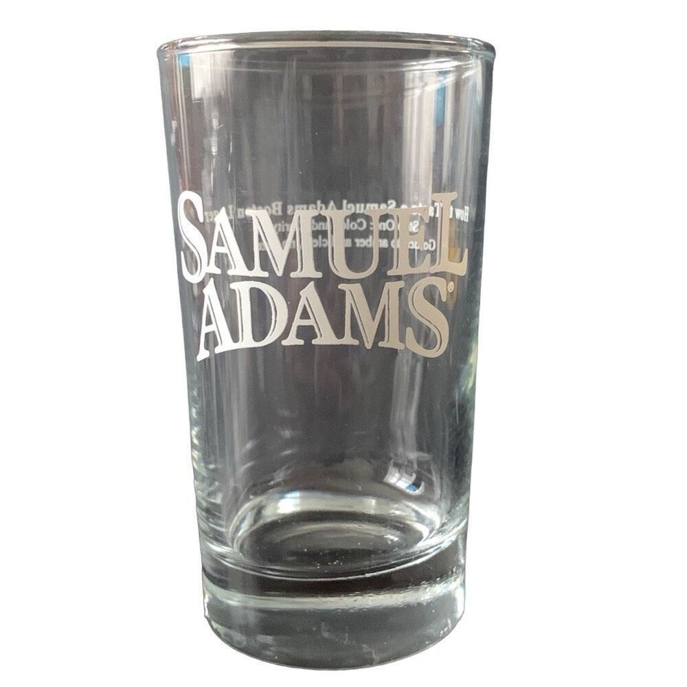 Pre Owned Samuel Sam Adams Beer Tasting Glass 7oz Step One Color and Clarity HTF